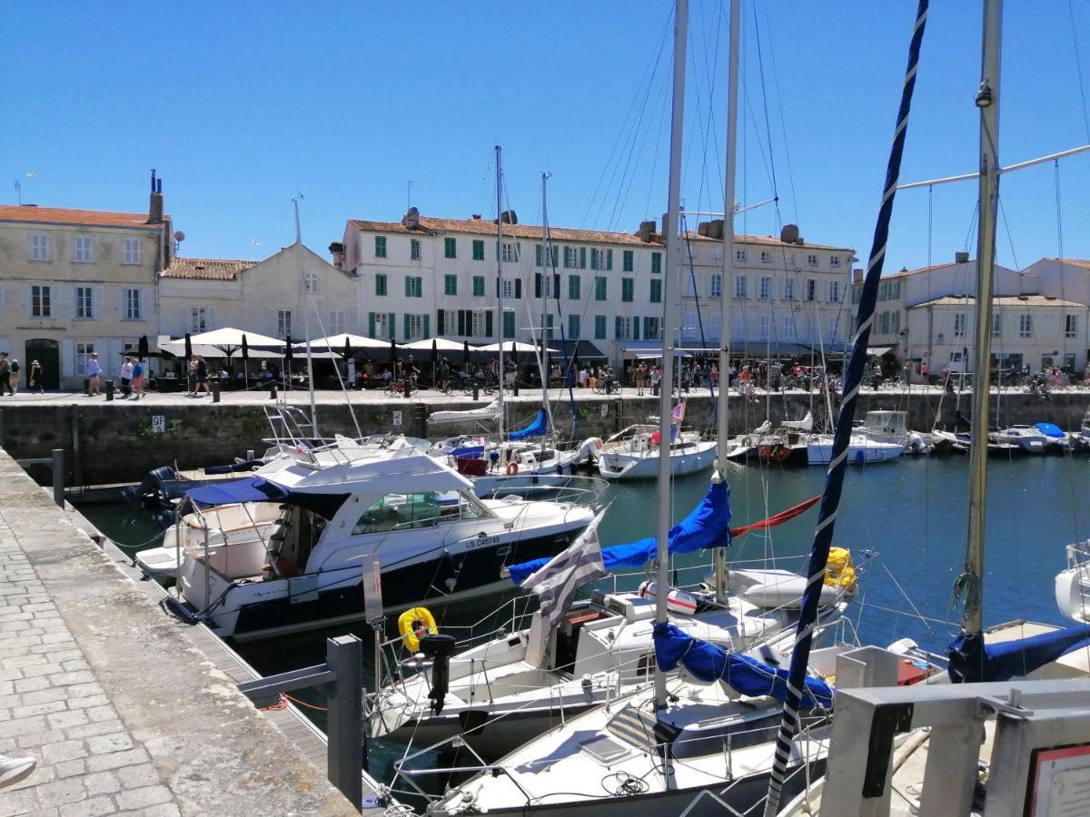 Appartement élégant avec vue sur le port Saint-Martin-de-Ré Extérieur photo